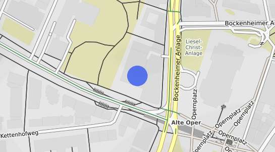 Bodenrichtwertkarte Frankfurt am Main Westend Süd